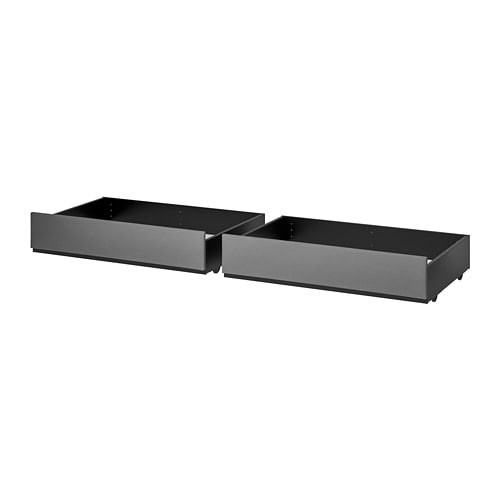 IKEA HAUGA upholstered bed storage box Model Image