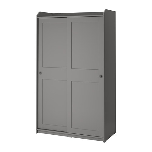 IKEA HAUGA wardrobe with sliding doors Model Image