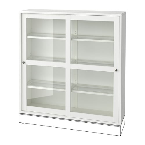 IKEA HAVSTA glass-door cabinet Model Image