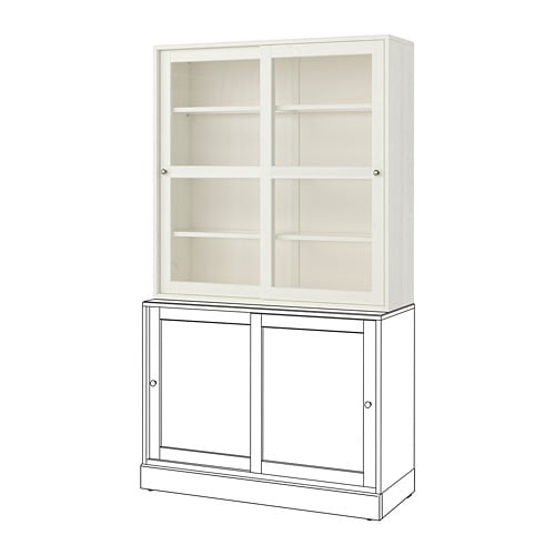 IKEA HAVSTA glass-door cabinet Model Image