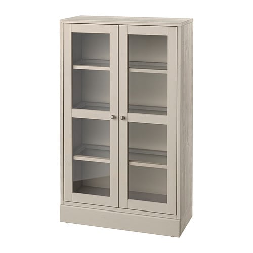 IKEA HAVSTA glass-door cabinet with base Model Image