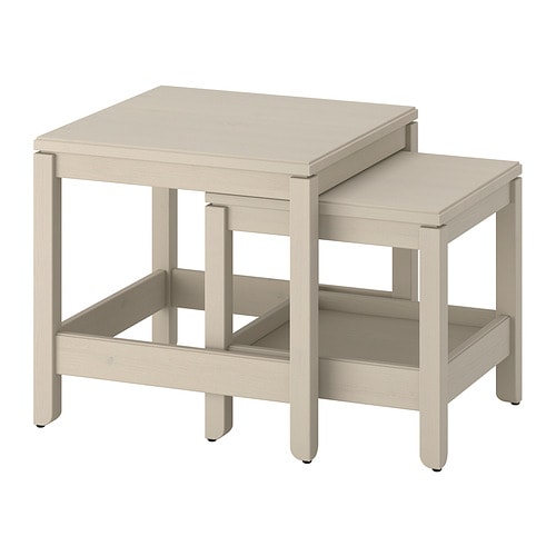 IKEA HAVSTA nesting tables, set of 2 Model Image