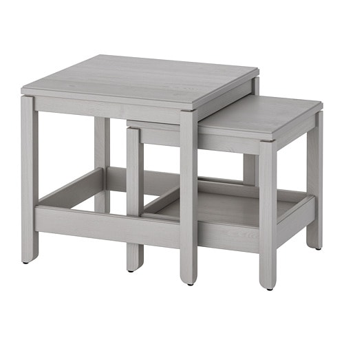 IKEA HAVSTA nesting tables, set of 2 Model Image