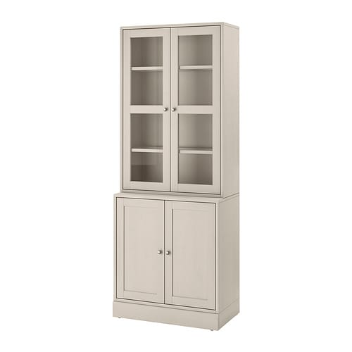 IKEA HAVSTA storage combination w/glass doors Model Image