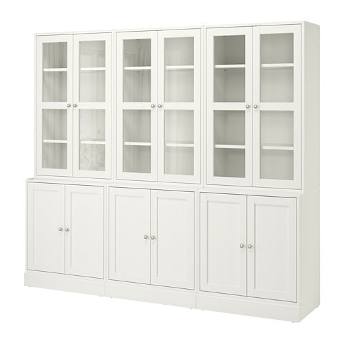 IKEA HAVSTA storage combination w/glass doors Model Image