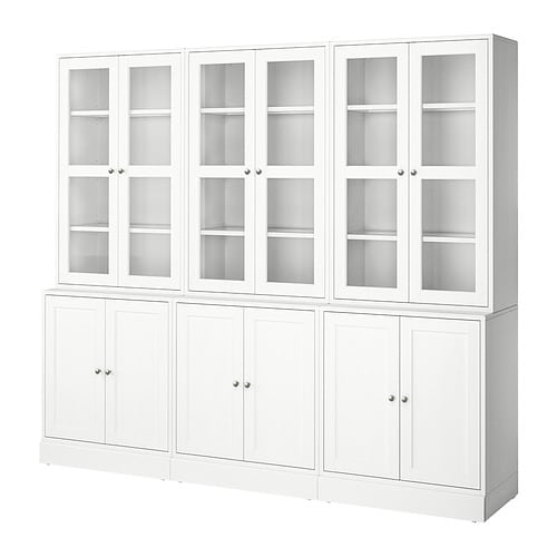 IKEA HAVSTA storage combination w/glass doors Model Image