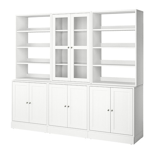 IKEA HAVSTA storage combination w/glass doors Model Image