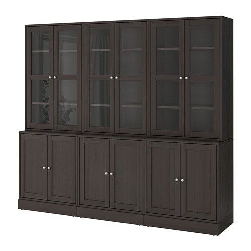 IKEA HAVSTA storage combination w/glass doors Model Image