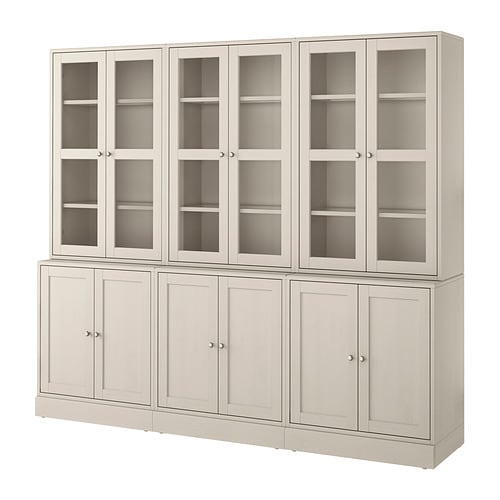 IKEA HAVSTA storage combination w/glass doors Model Image