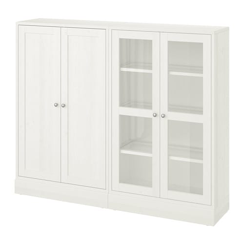 IKEA HAVSTA storage combination w/glass doors Model Image