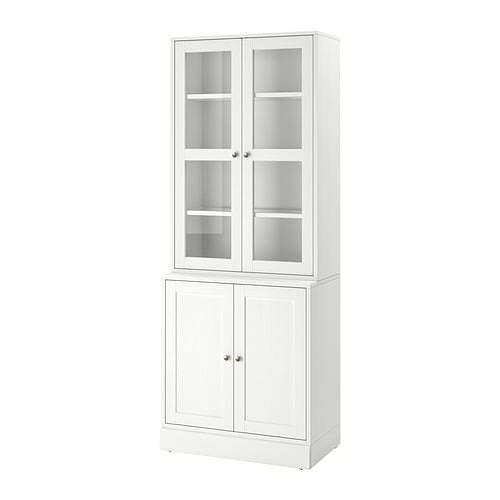 IKEA HAVSTA storage combination w/glass doors Model Image