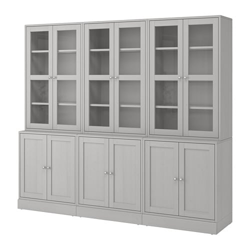 IKEA HAVSTA storage combination w/glass doors Model Image