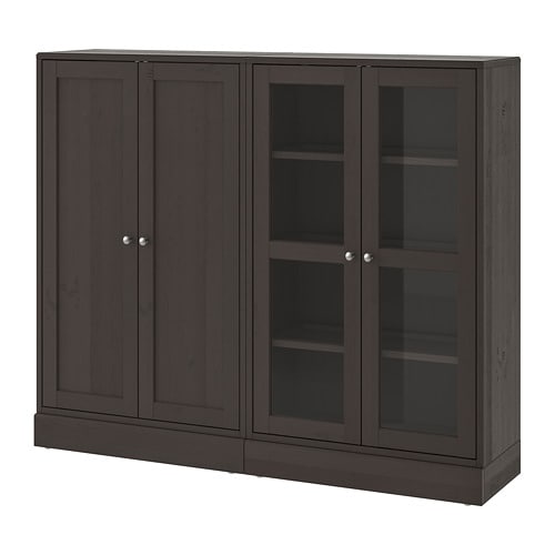 IKEA HAVSTA storage combination w/glass doors Model Image