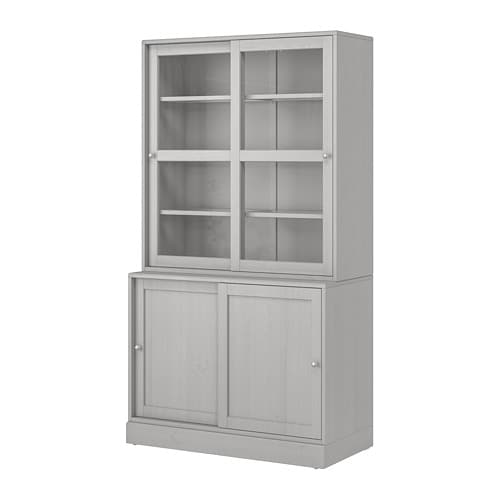 IKEA HAVSTA storage with sliding glass doors Model Image