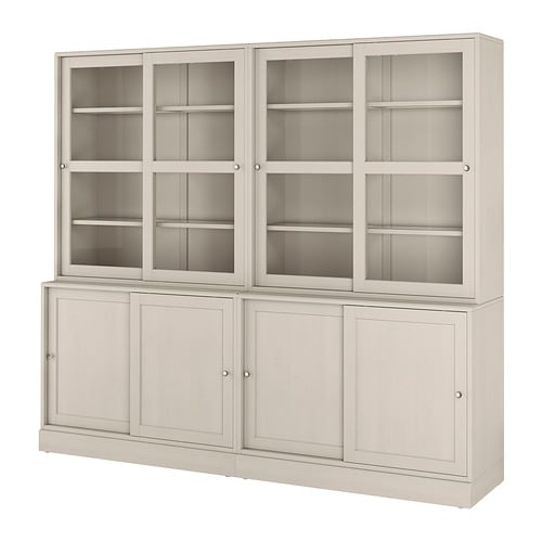 IKEA HAVSTA storage with sliding glass doors Model Image