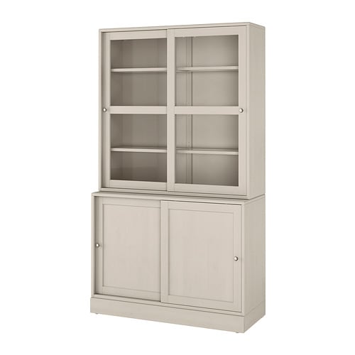 IKEA HAVSTA storage with sliding glass doors Model Image