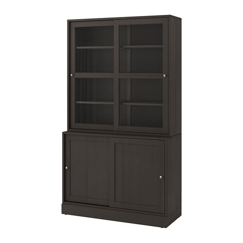 IKEA HAVSTA storage with sliding glass doors Model Image