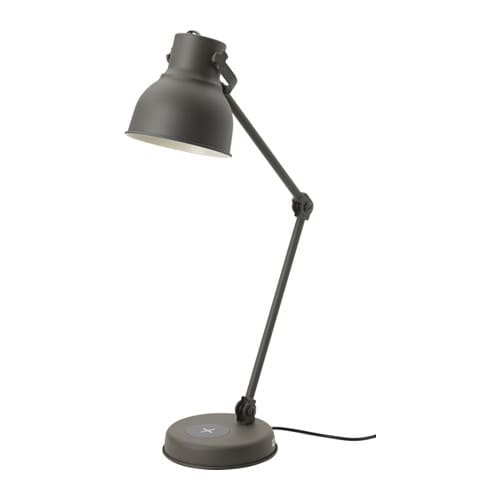 IKEA HEKTAR work lamp with wireless charging Model Image
