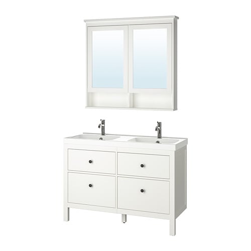 IKEA HEMNES / ODENSVIK bathroom furniture, set of 5 Model Image