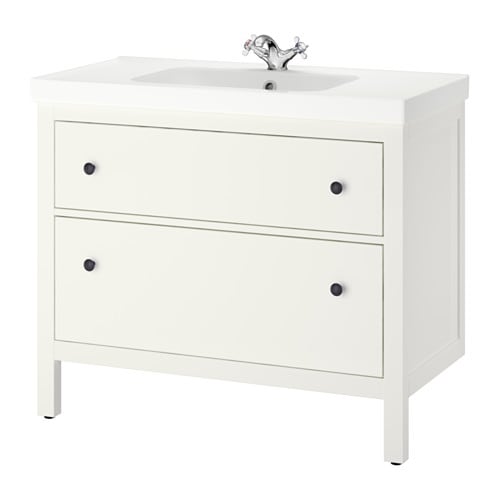 IKEA HEMNES / ODENSVIK sink cabinet with 2 drawers Model Image