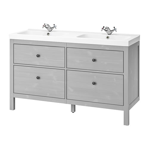 IKEA HEMNES / ODENSVIK sink cabinet with 4 drawers Model Image