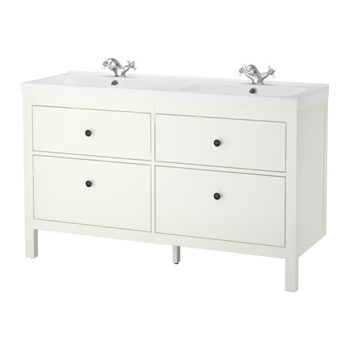 IKEA HEMNES / ODENSVIK sink cabinet with 4 drawers Model Image