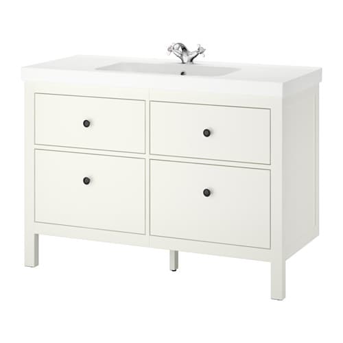 IKEA HEMNES / ODENSVIK sink cabinet with 4 drawers Model Image