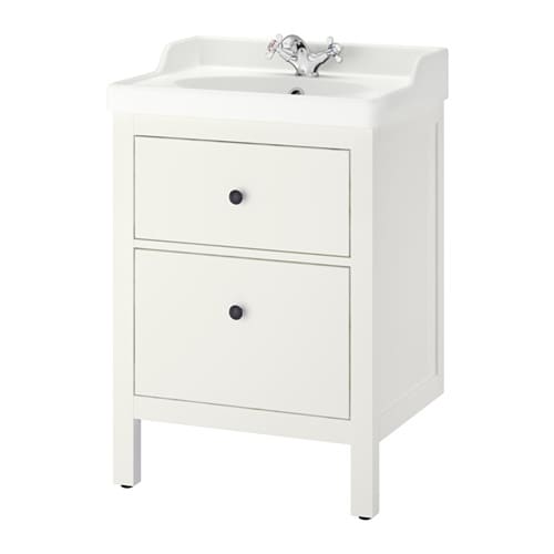 IKEA HEMNES / RÄTTVIKEN sink cabinet with 2 drawers Model Image