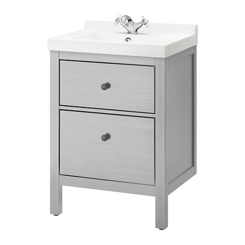 IKEA HEMNES / SKOTTVIKEN sink cabinet with 2 drawers Model Image