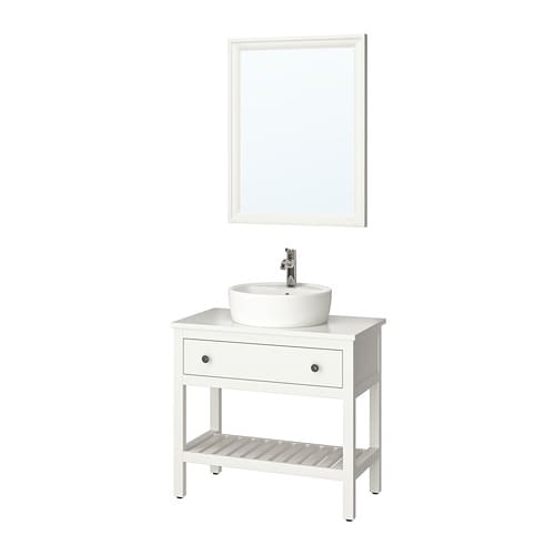 IKEA HEMNES / TÖRNVIKEN bathroom furniture, set of 4 Model Image