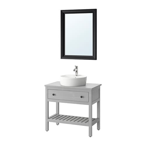 IKEA HEMNES / TÖRNVIKEN bathroom furniture, set of 4 Model Image