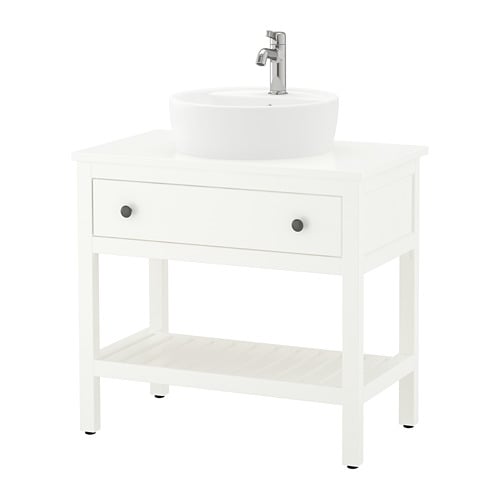 IKEA HEMNES / TÖRNVIKEN open sink cabinet with 17¾" sink Model Image