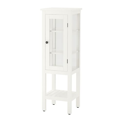 IKEA HEMNES high cabinet with glass door Model Image