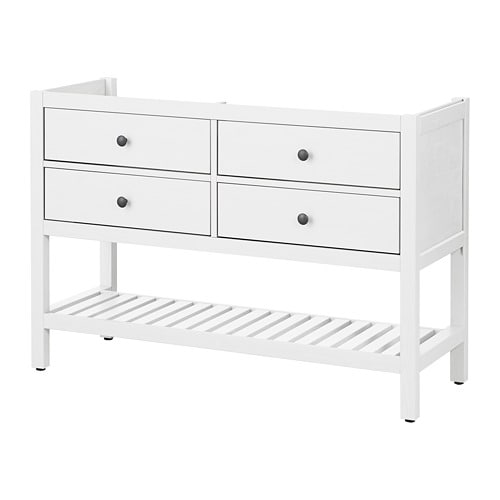 IKEA HEMNES open wash-stand with 4 drawers Model Image