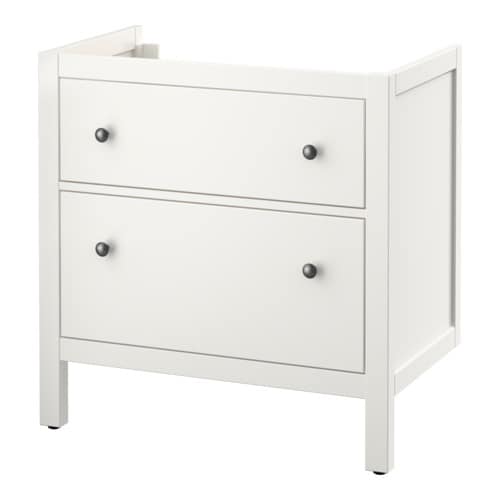 IKEA HEMNES sink cabinet with 2 drawers Model Image