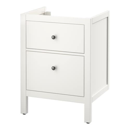 IKEA HEMNES sink cabinet with 2 drawers Model Image