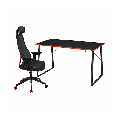 IKEA HUVUDSPELARE / MATCHSPEL gaming desk and chair Model Image