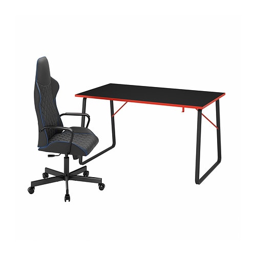 IKEA HUVUDSPELARE / UTESPELARE gaming desk and chair Model Image