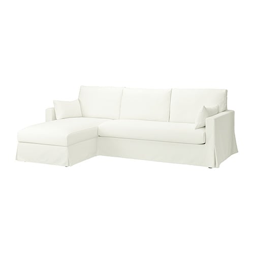 IKEA HYLTARP sofa w chaise, left Model Image