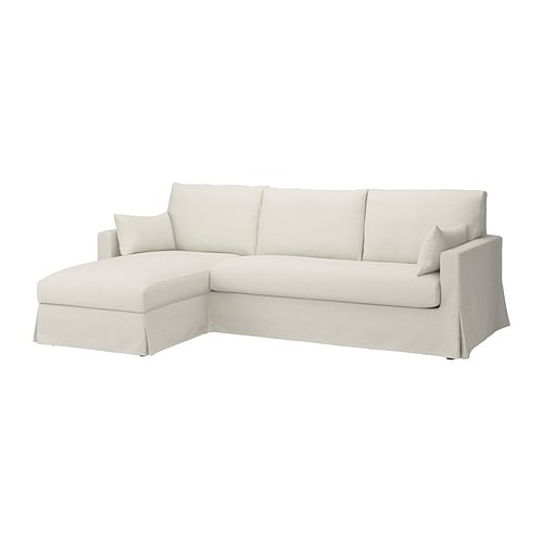 IKEA HYLTARP sofa w chaise, left Model Image