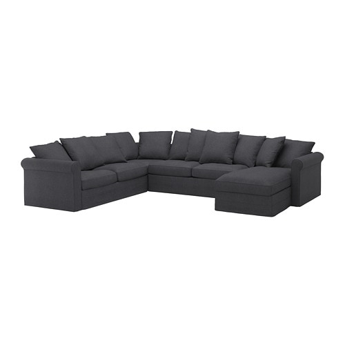 IKEA HÄRLANDA corner sleeper sofa, 5-seat Model Image