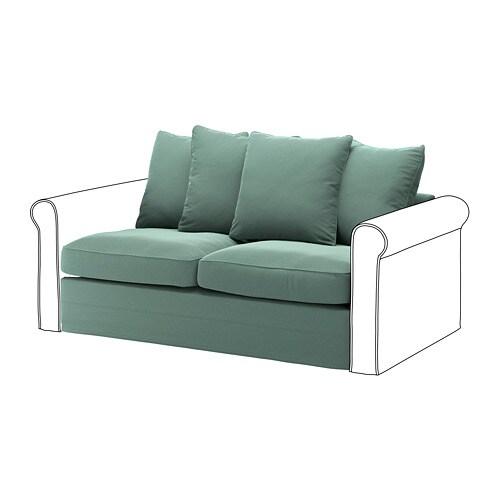 IKEA HÄRLANDA loveseat sleeper section Model Image