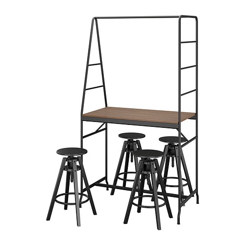 IKEA HÅVERUD / DALFRED table and 4 stools Model Image