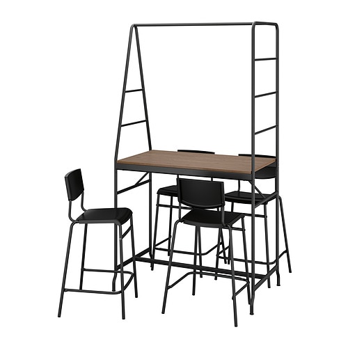 IKEA HÅVERUD / STIG table and 4 stools Model Image