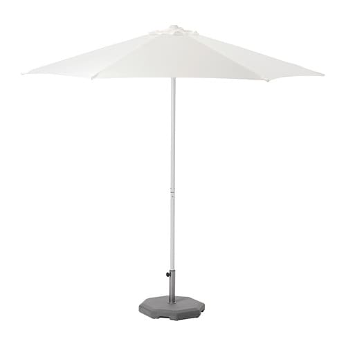 IKEA HÖGÖN umbrella with base Model Image