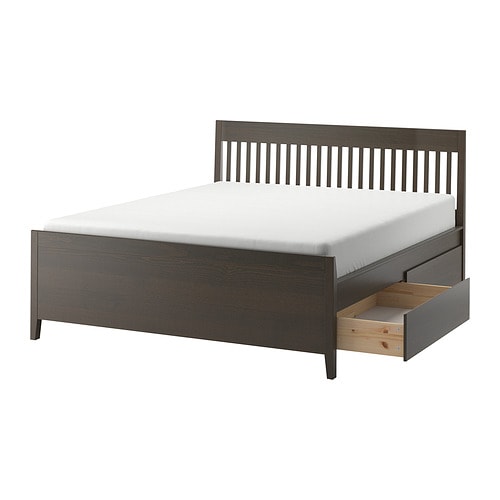 IKEA IDANÄS bed frame with storage Model Image