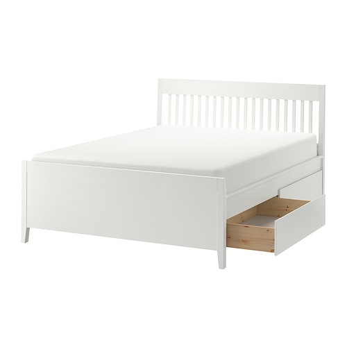 IKEA IDANÄS bed frame with storage Model Image