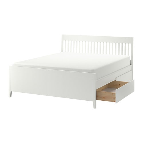 IKEA IDANÄS bed frame with storage Model Image