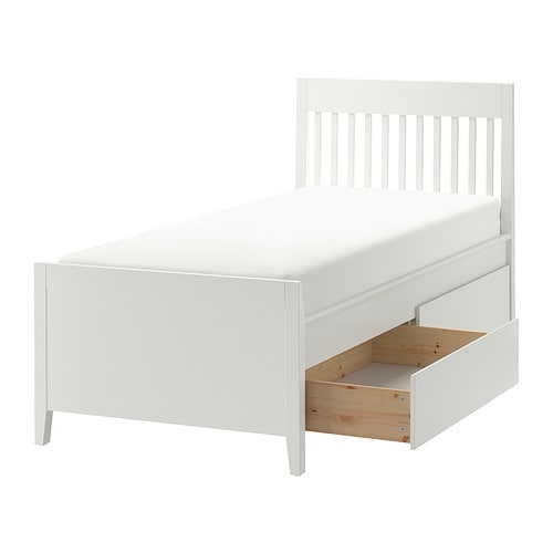 IKEA IDANÄS bed frame with storage Model Image