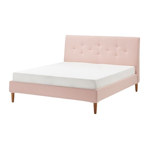 IKEA IDANÄS upholstered bed frame Model Image